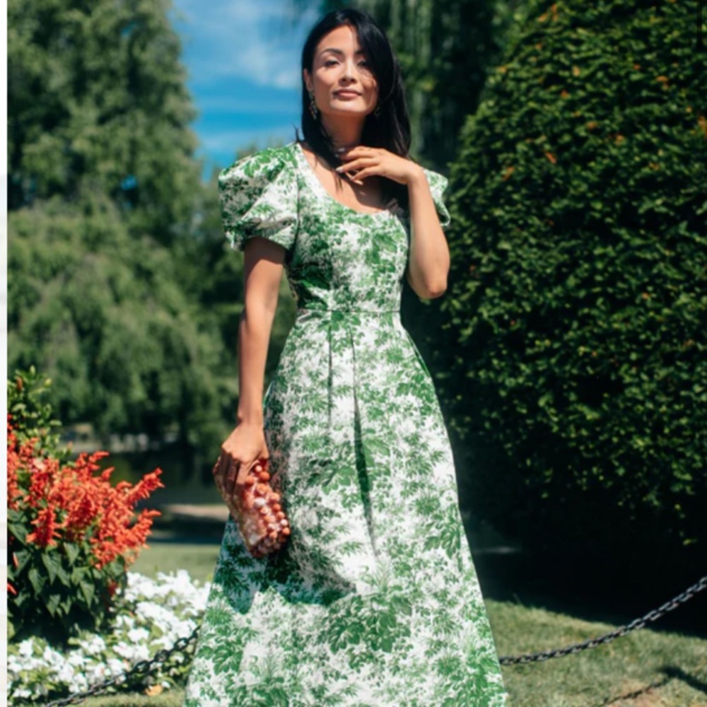 Tuckernuck Cypress Toile Amelia Gown